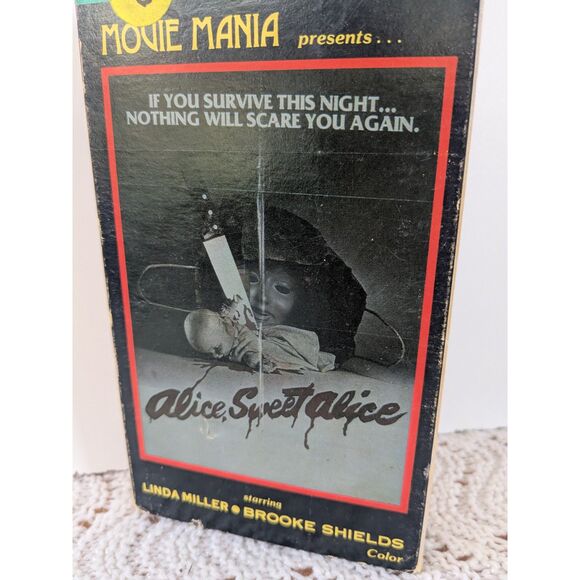 Alice, Sweet Alice VHS Tape - Brooke Shields, 1976, Horror Film - Picture 8 of 8